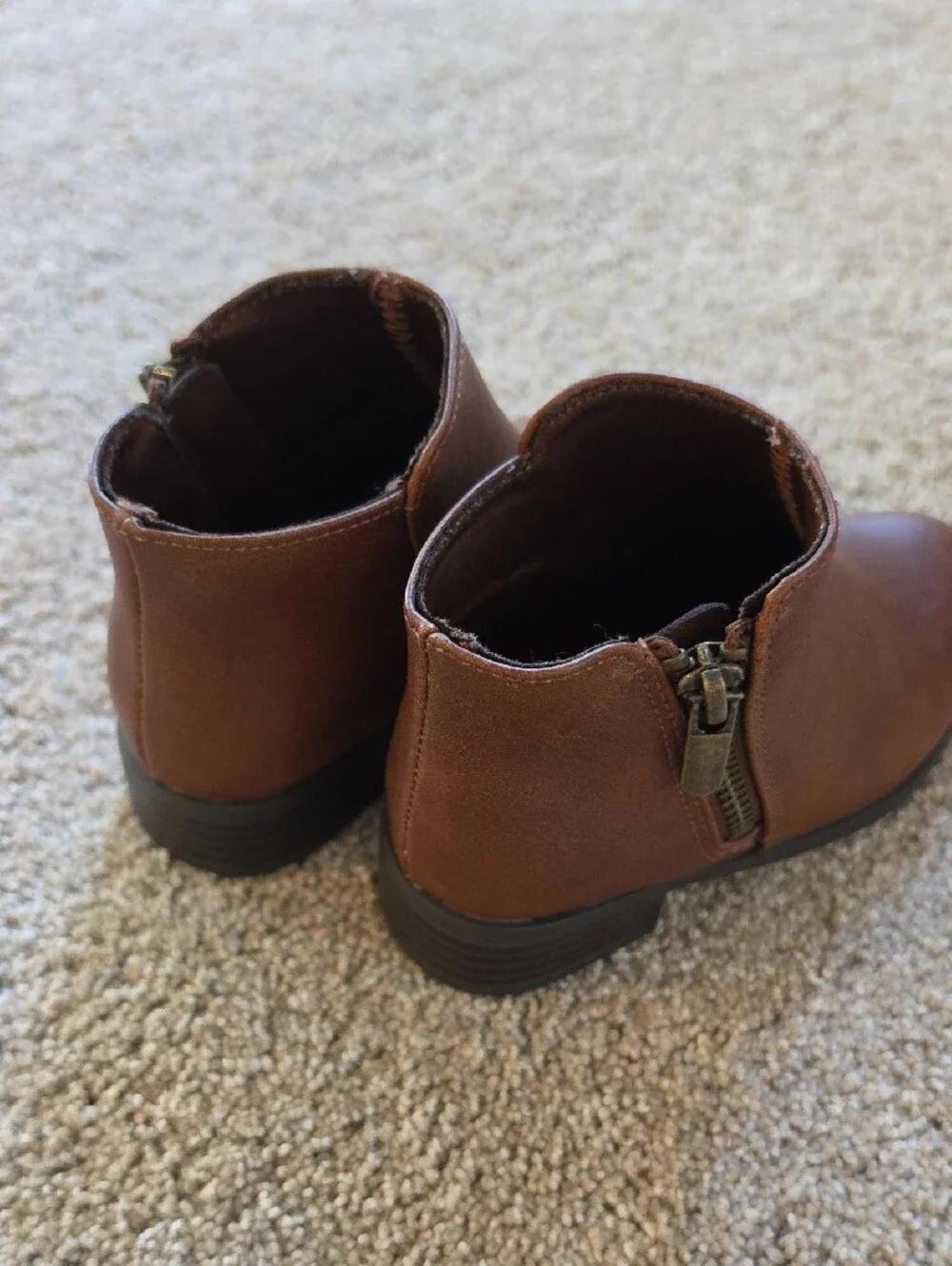 jumping beans Brown Toddler Ankle Boots